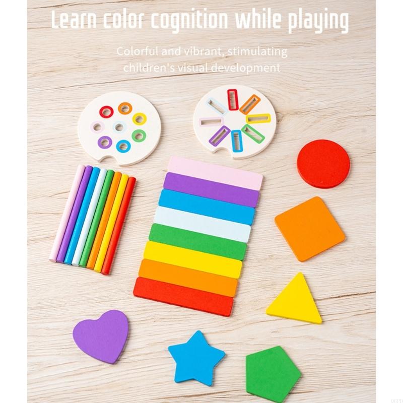 Educational Wooden Sorter Toy  - Kids Toys 2 Year Old 评论和价格