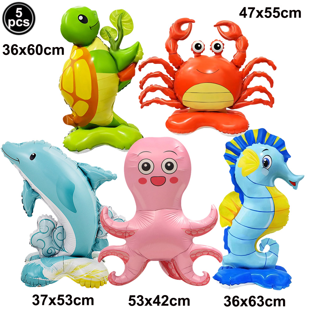 Ocean Animal Standing Foil Bal - Water Balloon Set 评论和价格