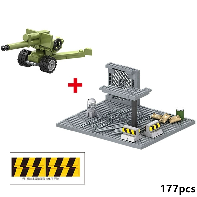 Military Police Army Base Defe - Kids Toys Set 评论和价格