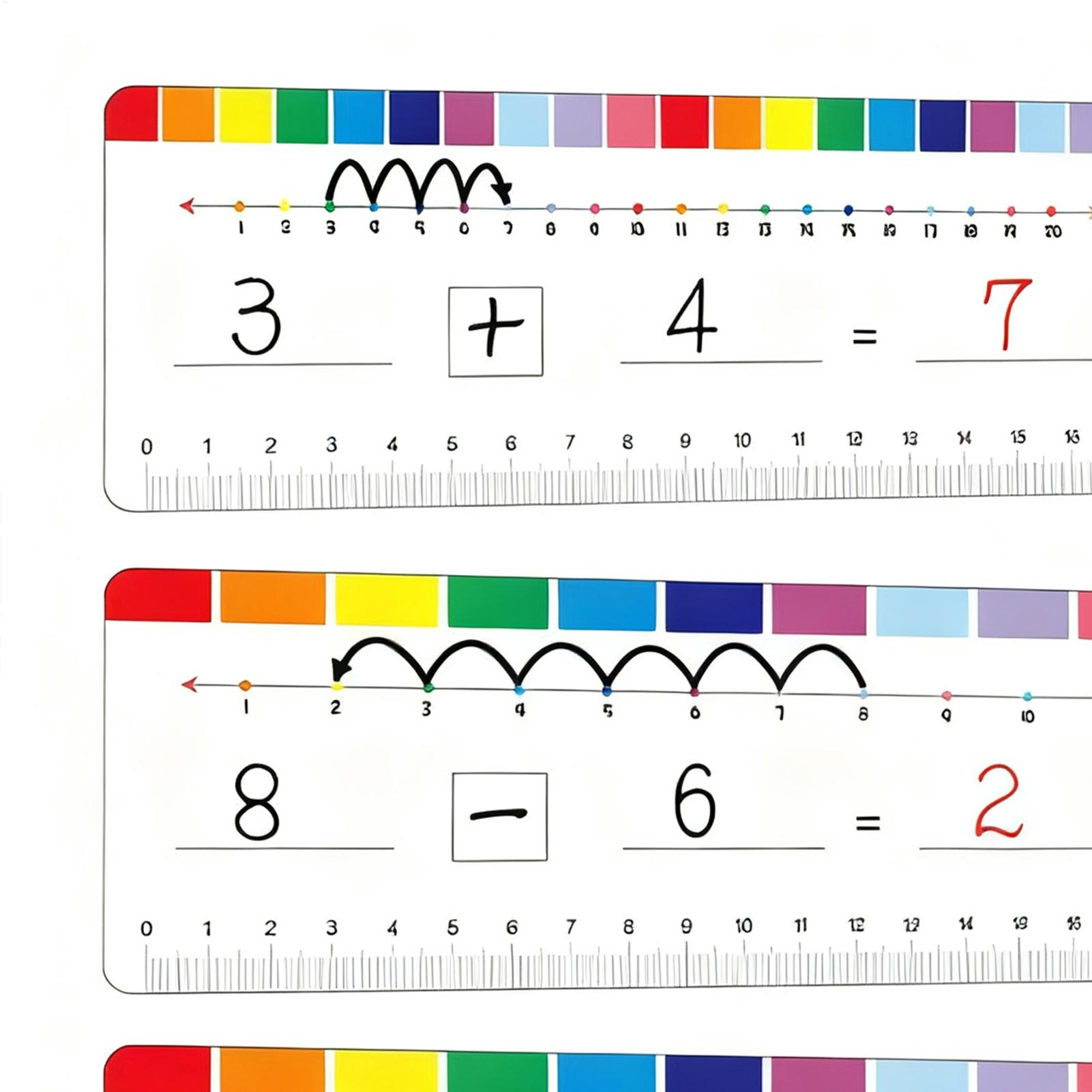 Classroom Number Line Addition - Kids Toys Set 评论和价格