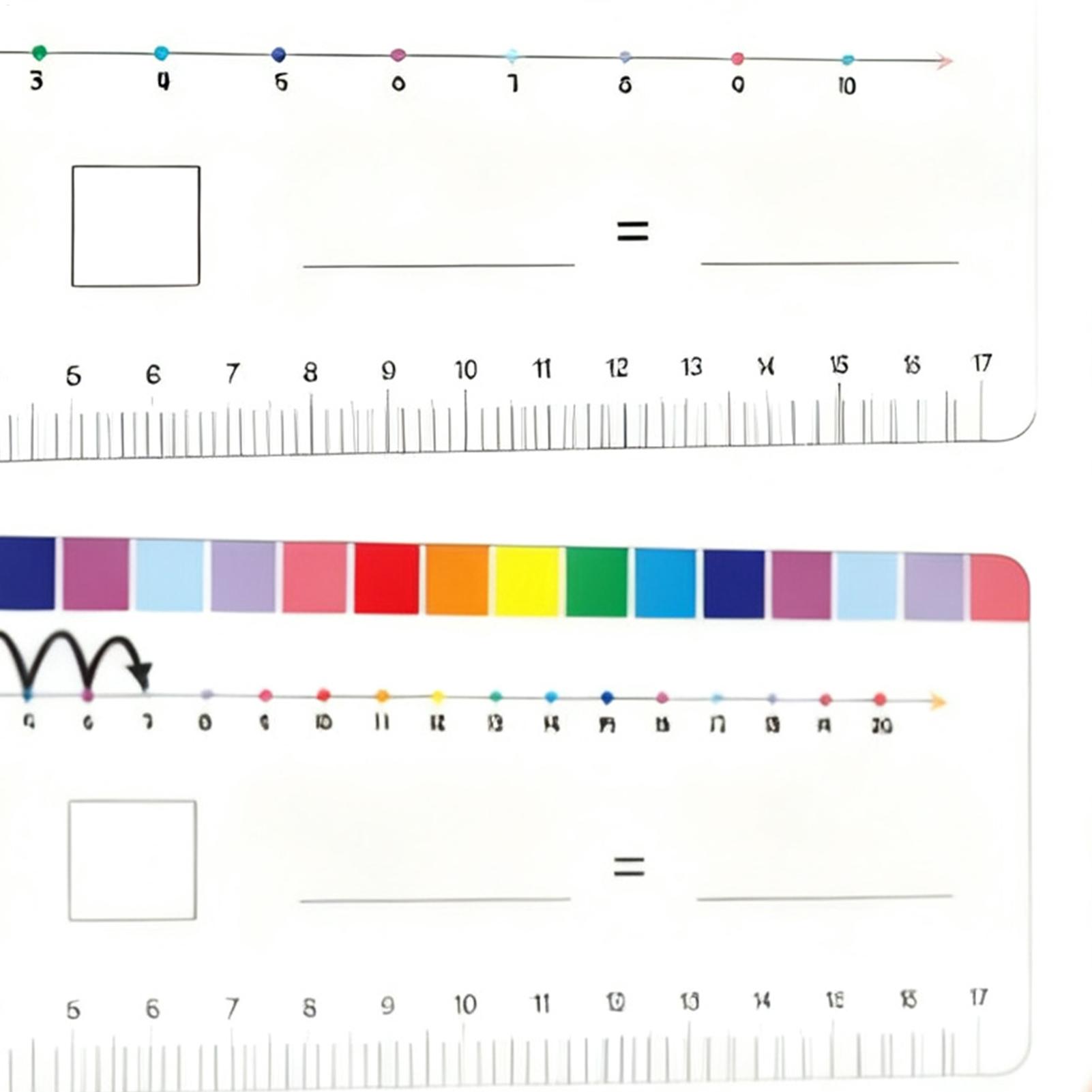 Classroom Number Line Addition - Kids Toys Set 评论和价格