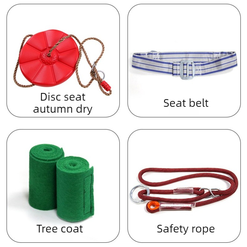 Kids Zipline Kit with Disc Swi - Kids Zip Toys 评论和价格