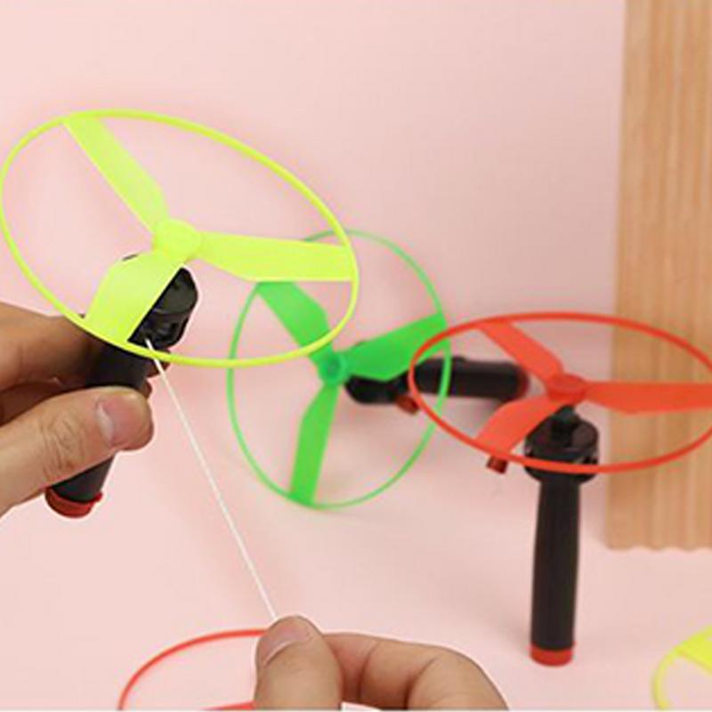 10 set Pull String Flying Disc - Kids Zip Toys 评论和价格