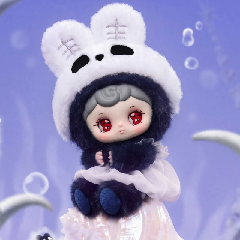 Tarti Skull Panda Vinyl Plush  - Soft Plush Doll 评论和价格