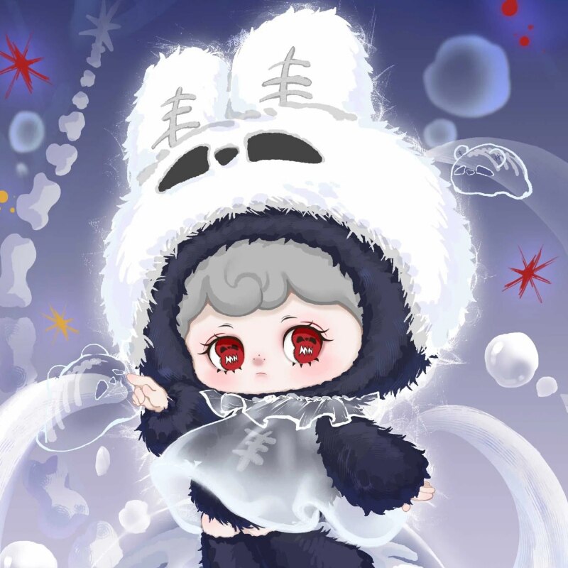 Tarti Skull Panda Vinyl Plush  - Soft Plush Doll 评论和价格