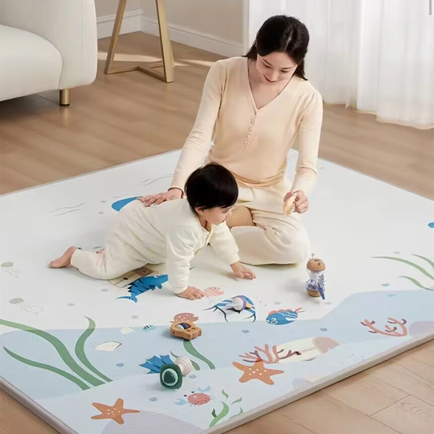 Waterproof Thick 1cm Baby Play - Kids Toys Bd 评论和价格