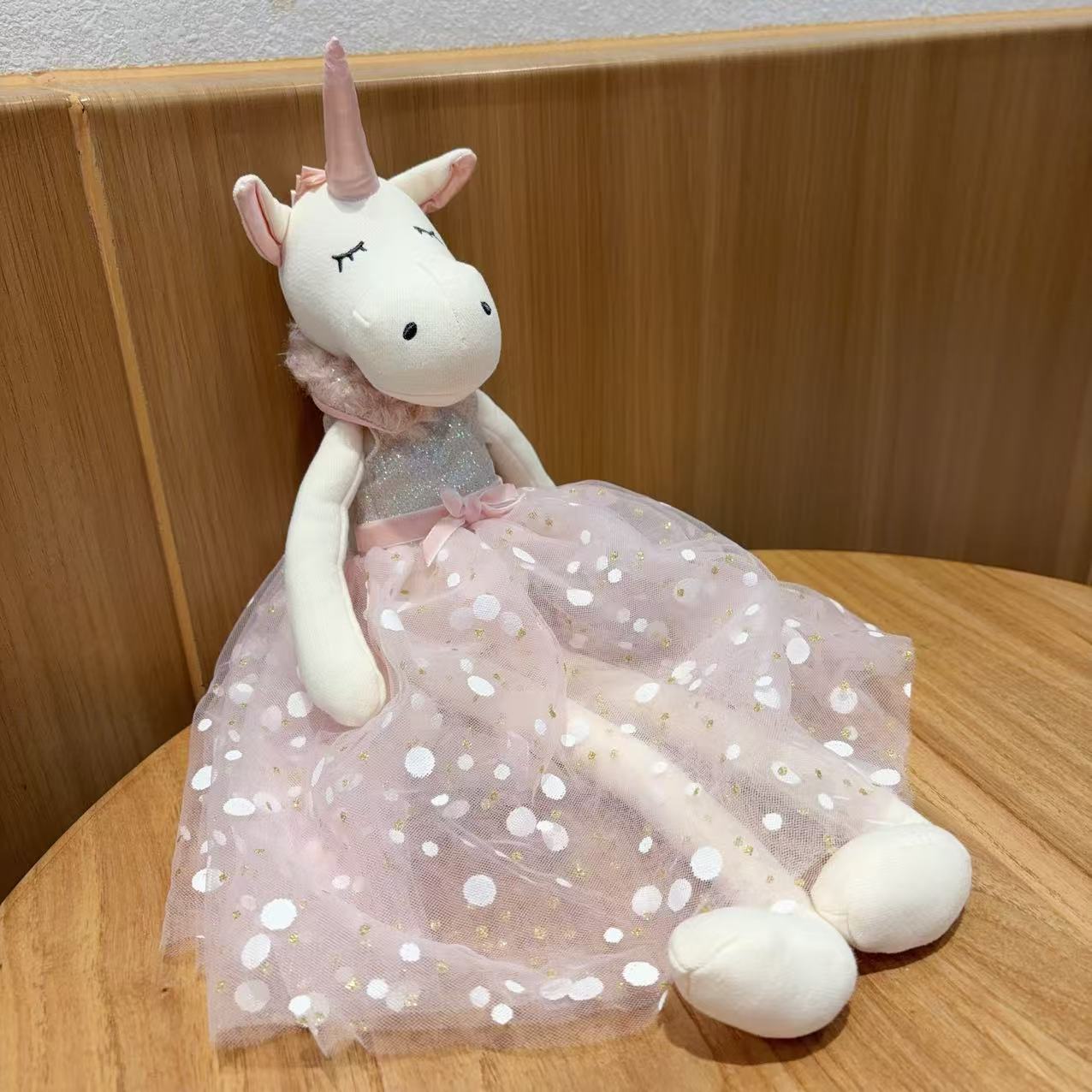 38cm Pink Unicorn Plush Doll S - Unicorn Stuffed Toy 评论和价格