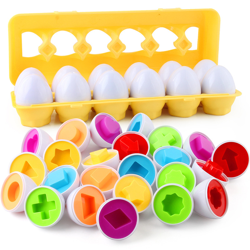 Eggs Screws 3D Puzzle Montesso - Kids Toys 2 Year Old 评论和价格