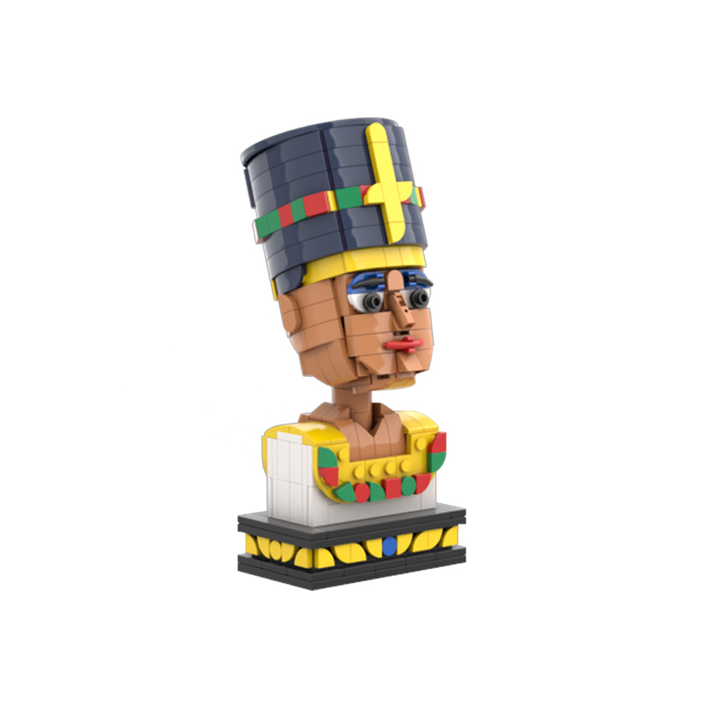 MOC Nefertiti Egypt queen Buil - Kids Toys Egypt 评论和价格