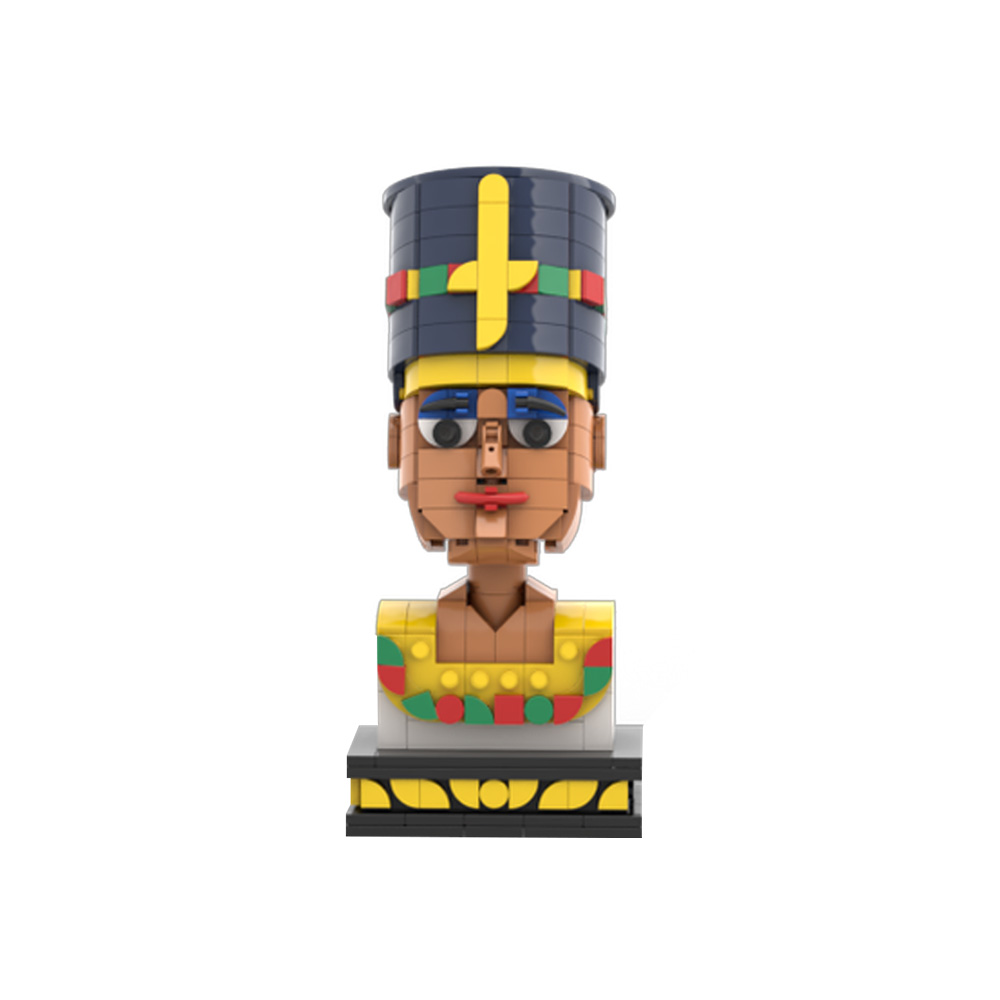 MOC Nefertiti Egypt queen Buil - Kids Toys Egypt 评论和价格