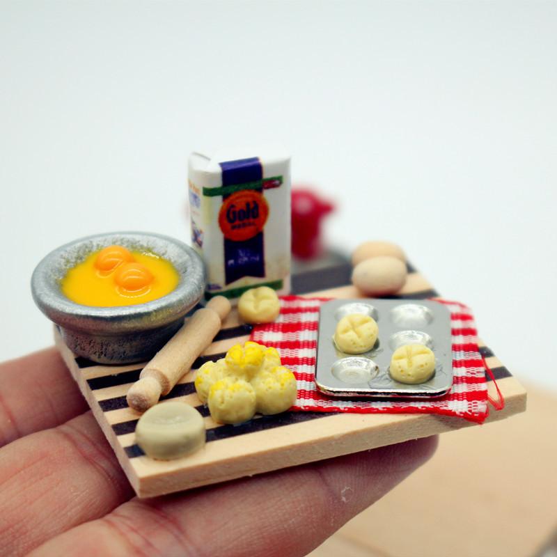 Dollhouse Food Toy Pastry Maki - Kids Toys Play Egg 评论和价格