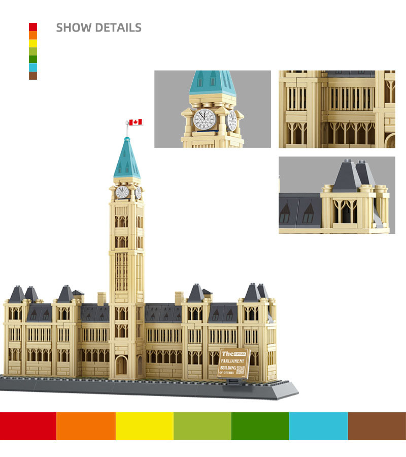 World Famous City Modern Archi - Kids Toys Canada 评论和价格