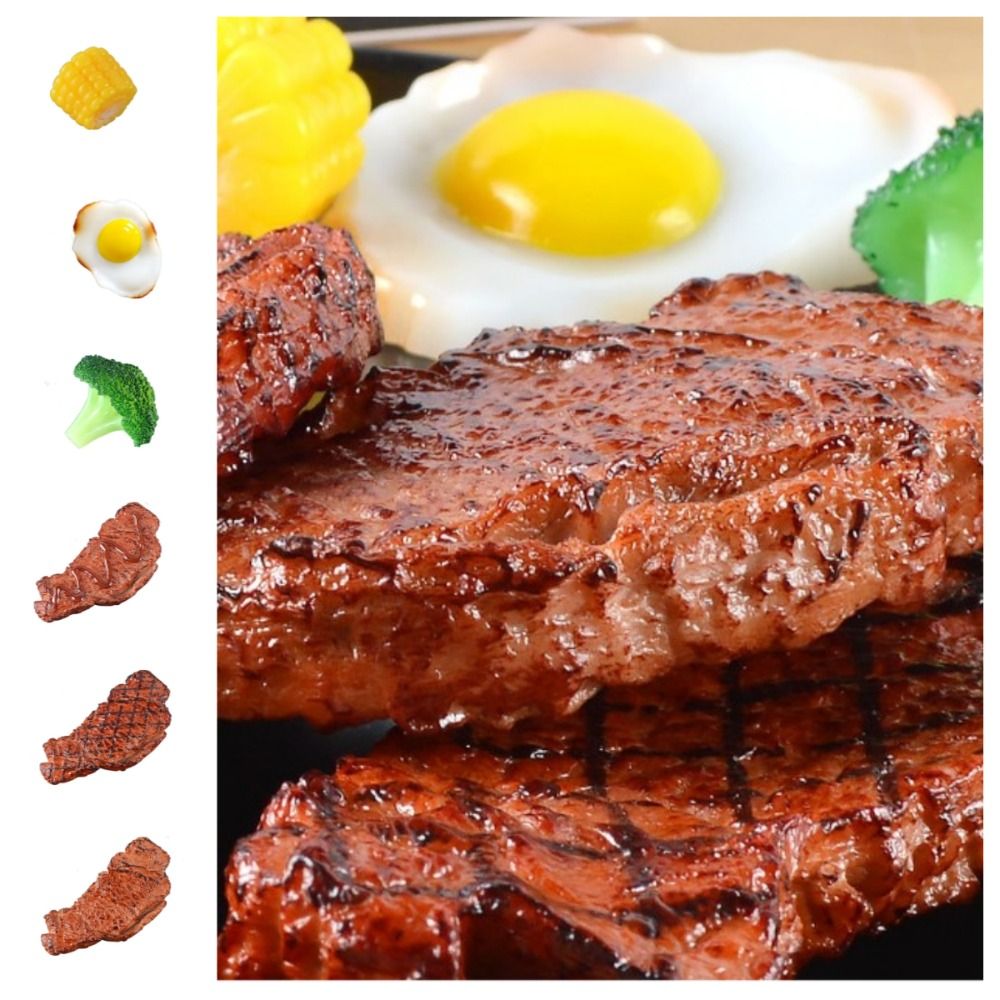 Western Food Simulation Steak  - Kids Toys Play Egg 评论和价格