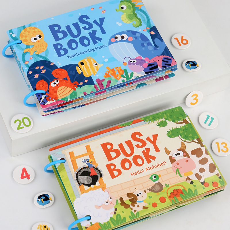 Montessori Baby Busy book My F - Kids Toys 2 Year Old 评论和价格