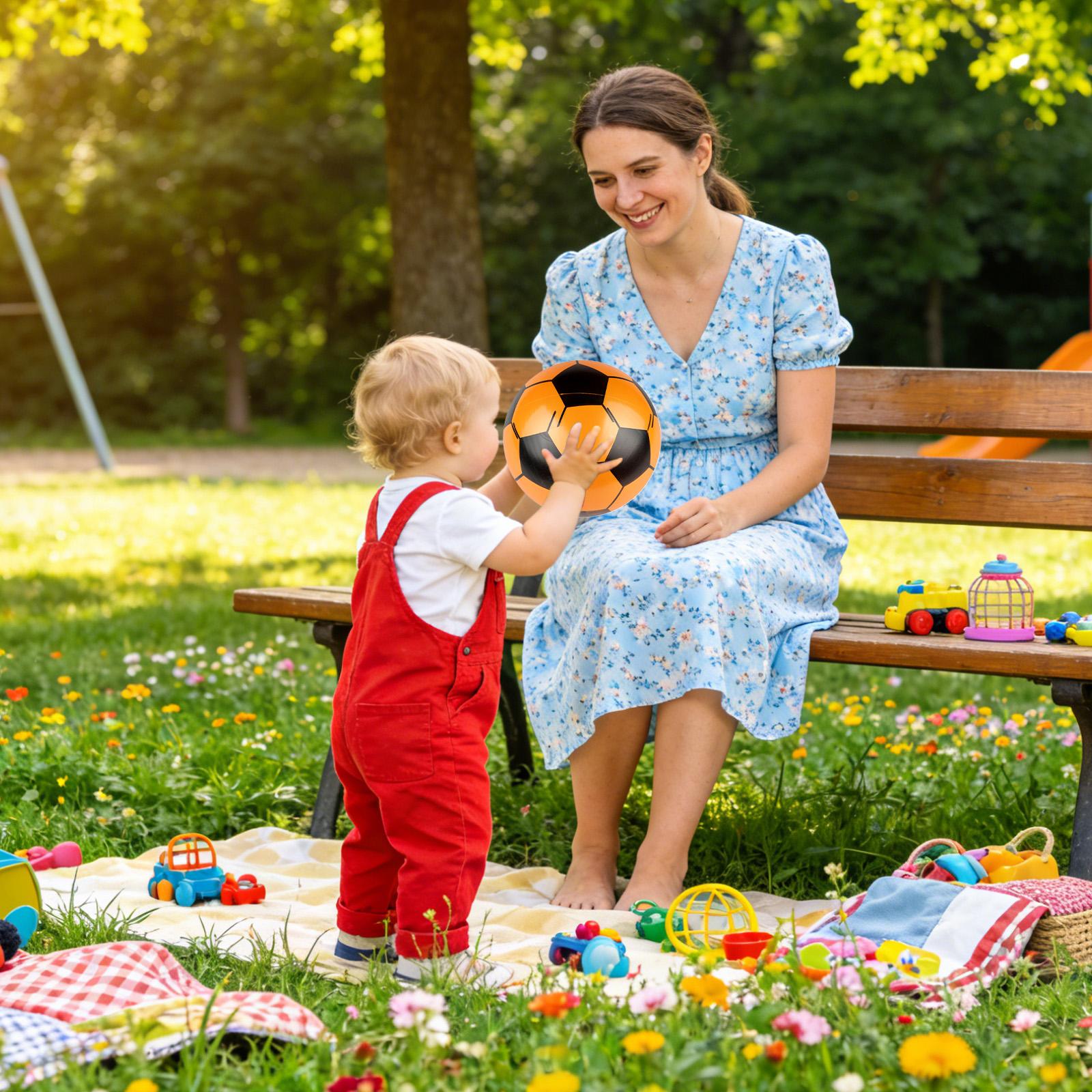 Soccer Ball Inflatable 6 Piece - Kids Yard Toys 评论和价格