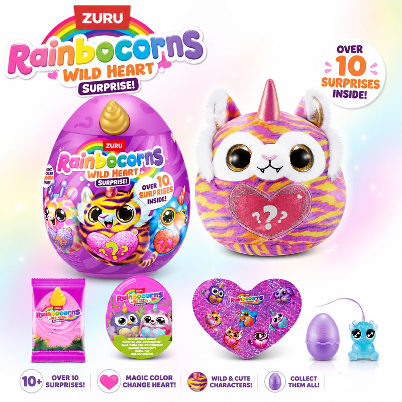 ZURU Rainocorns Wild Heart Sur - Unicorn Stuffed Toy 评论和价格