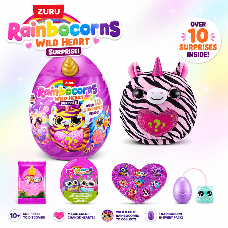ZURU Rainocorns Wild Heart Sur - Unicorn Stuffed Toy 评论和价格