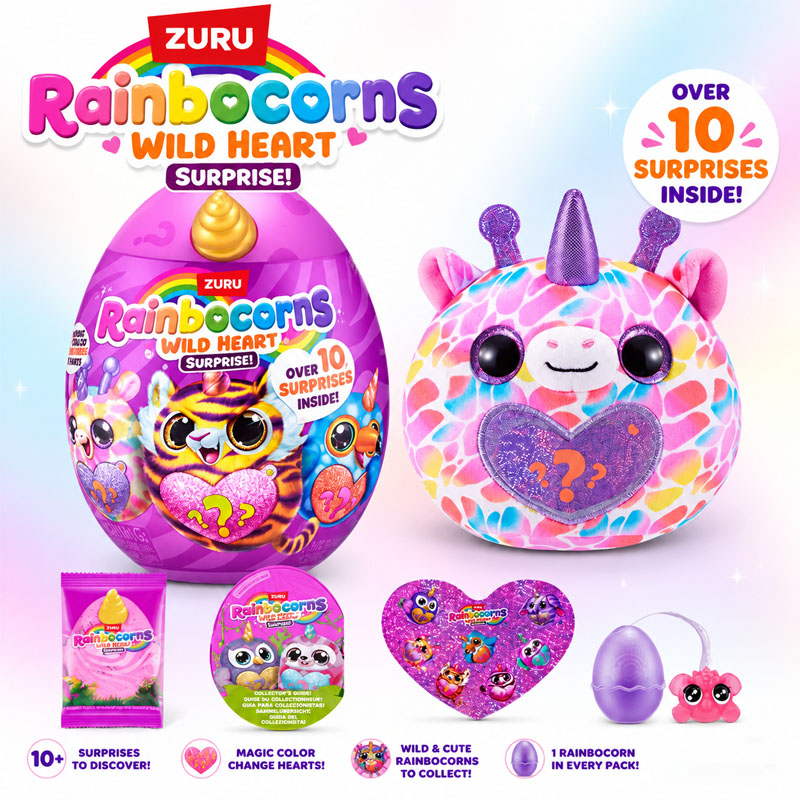 ZURU Rainocorns Wild Heart Sur - Unicorn Stuffed Toy 评论和价格