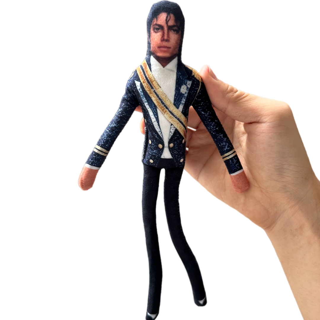 1-6pcs Michael Jackson Cosplay - Soft Plush Doll 评论和价格
