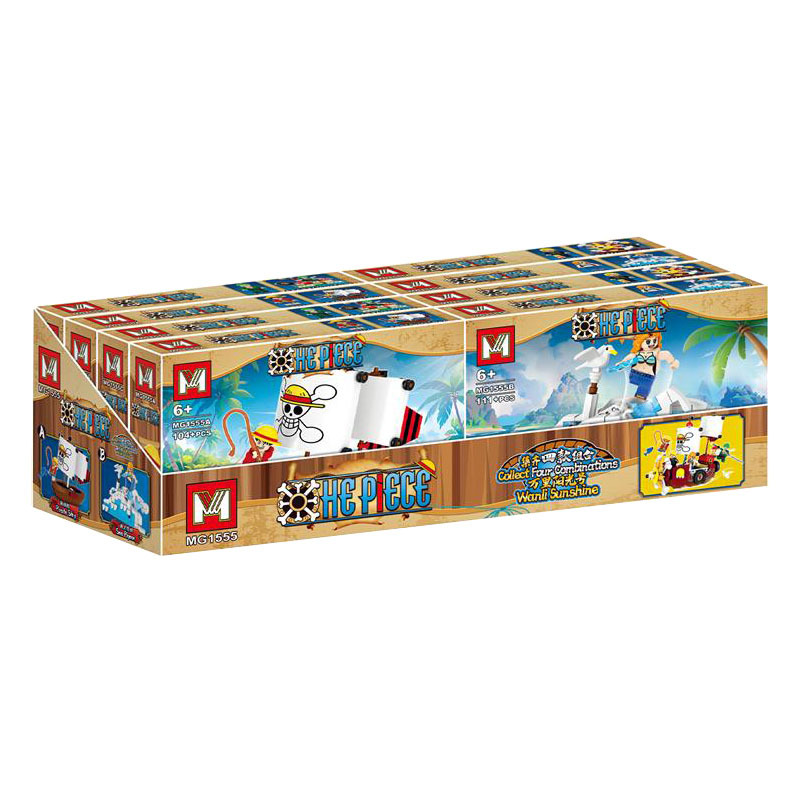 In Stock One Piece Pirate Ship - Kids Toys Set 评论和价格