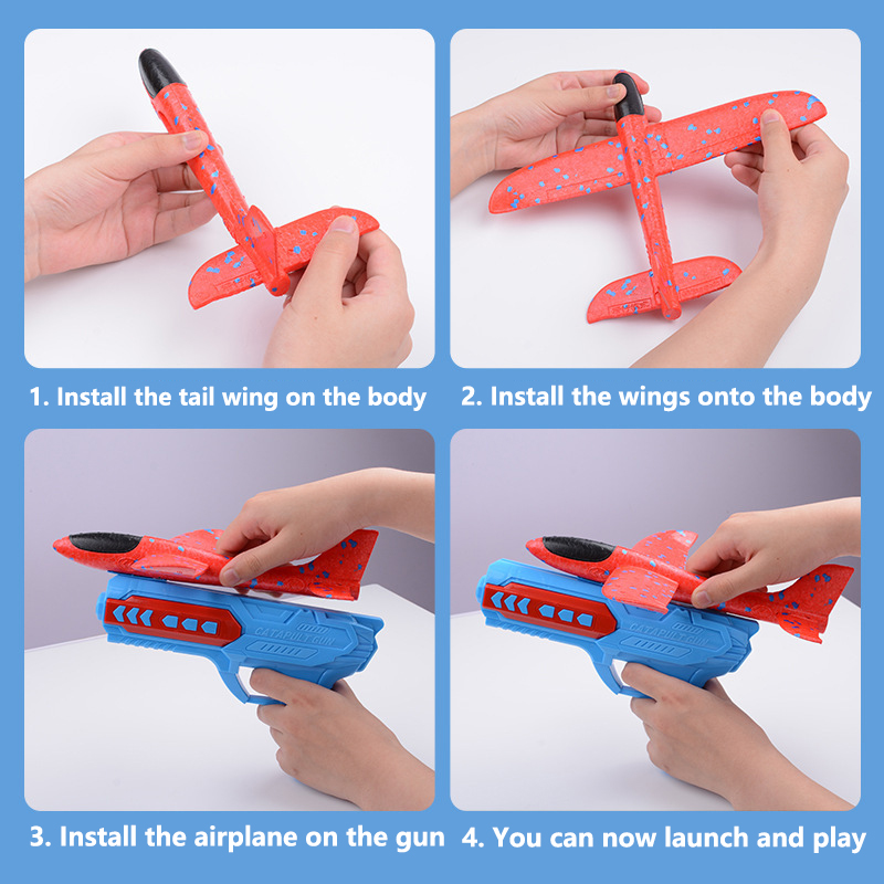 EVA Foam Catapult Aircraft Lau - Catapult Launcher Toy 评论和价格