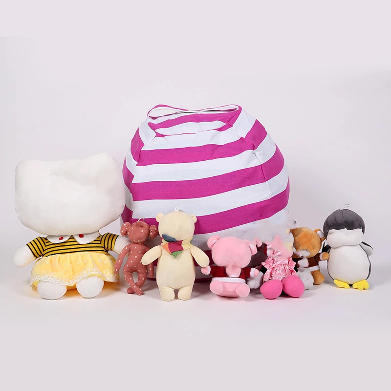 New Bean Bag Storage Stuffed A - Kids Zip Toys 评论和价格